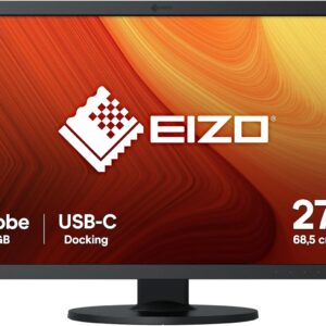 Monitor profissional EIZO CS2731 IPS de 27" 2560 x 1440 1000:1, USB Type-C, DisplayPort, HDMI, DVI-D, 16 ms