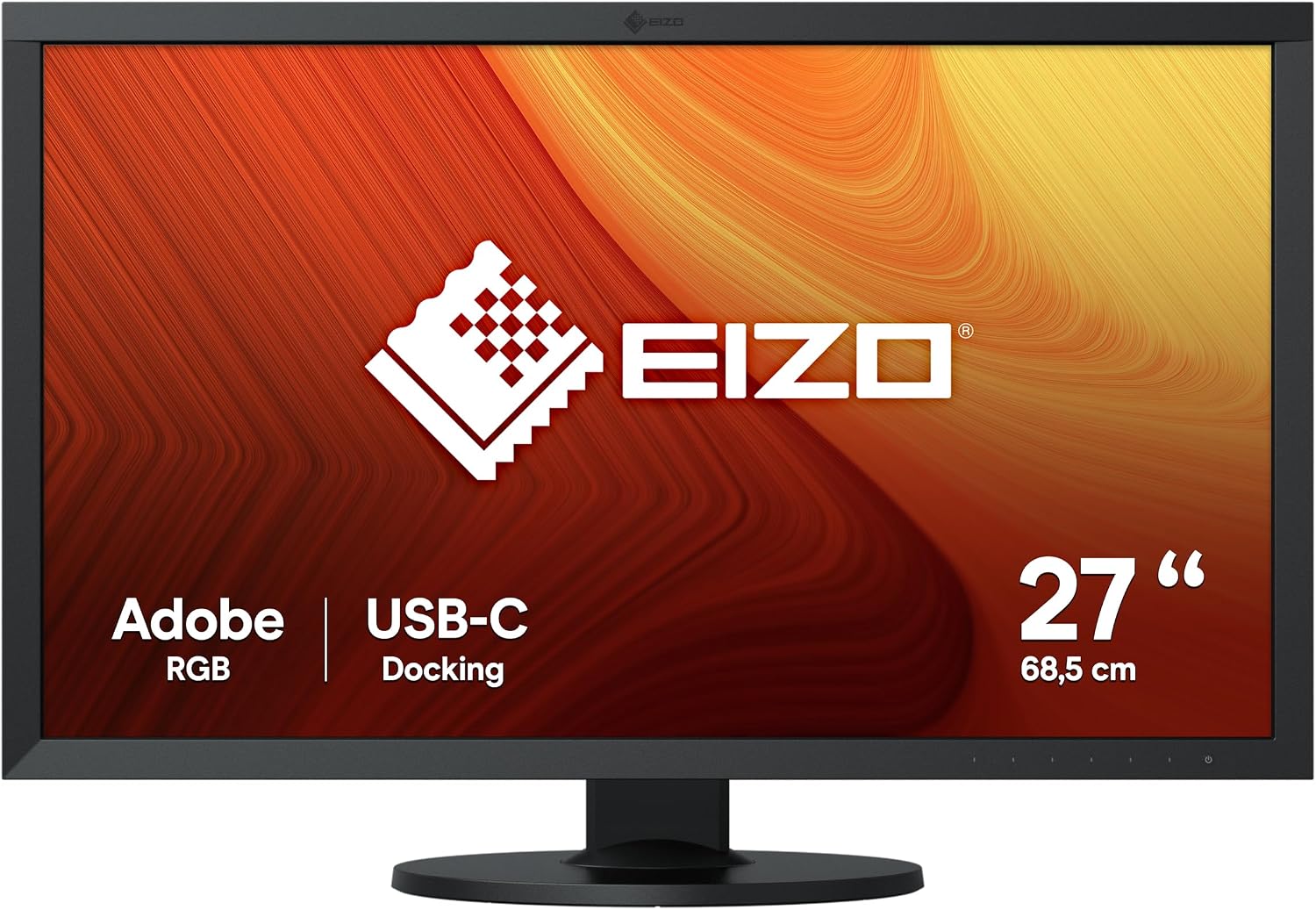 Monitor profissional EIZO CS2731 IPS de 27" 2560 x 1440 1000:1, USB Type-C, DisplayPort, HDMI, DVI-D, 16 ms