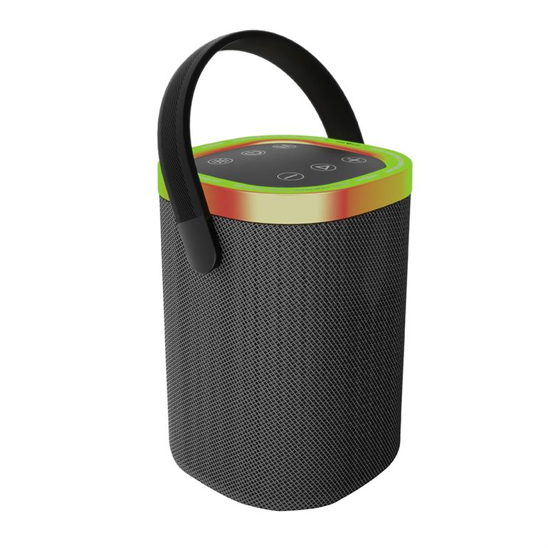 Coluna Gembird Bluetooth SPK-BT-LED-06 com luz RGB 10 W
