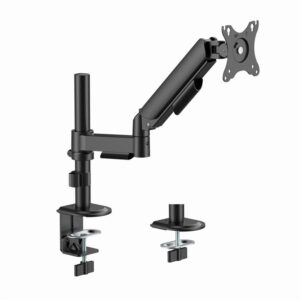 Suporte de Mesa Gembird MA-DA1P-02 até  81.3 cm  32"  até 9Kg Preto