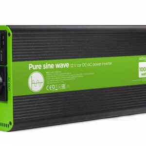 Inverter para Carro Gembird EG-PWC-PS1000-01 adaptador e inversor de corrente Input 10-16V  Output 230V  Auto 1000 W