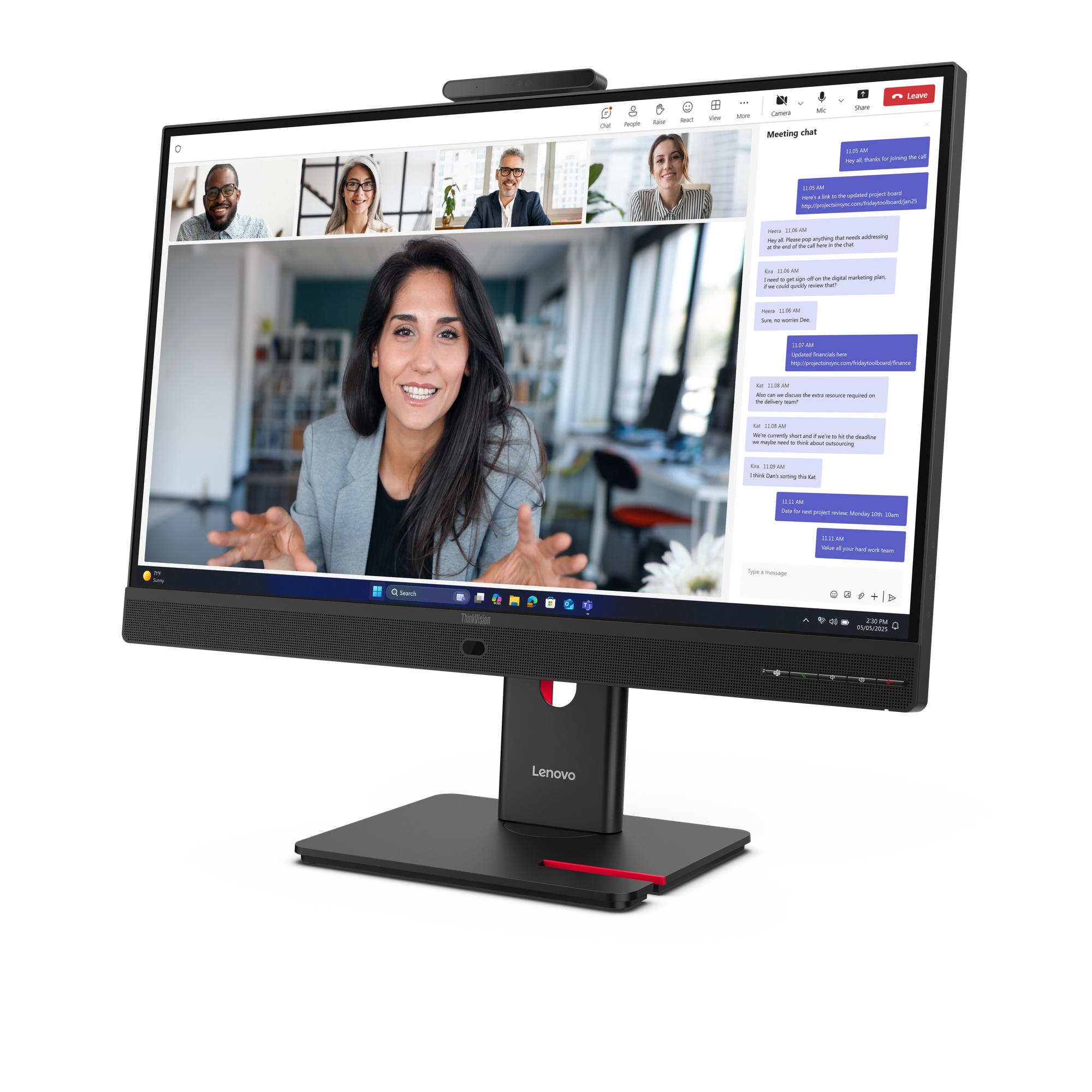 Monitor 27" Lenovo ThinkVision T27QD-4v QHD