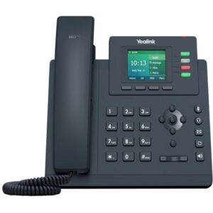 Telefone IP Yealink SIP-T33G com 4 Contas SIP PoE e Sem Alimentador Incluído